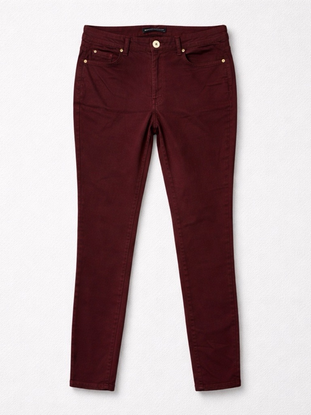 Morgan & Walker Burgundy Skinny Stretch Pants